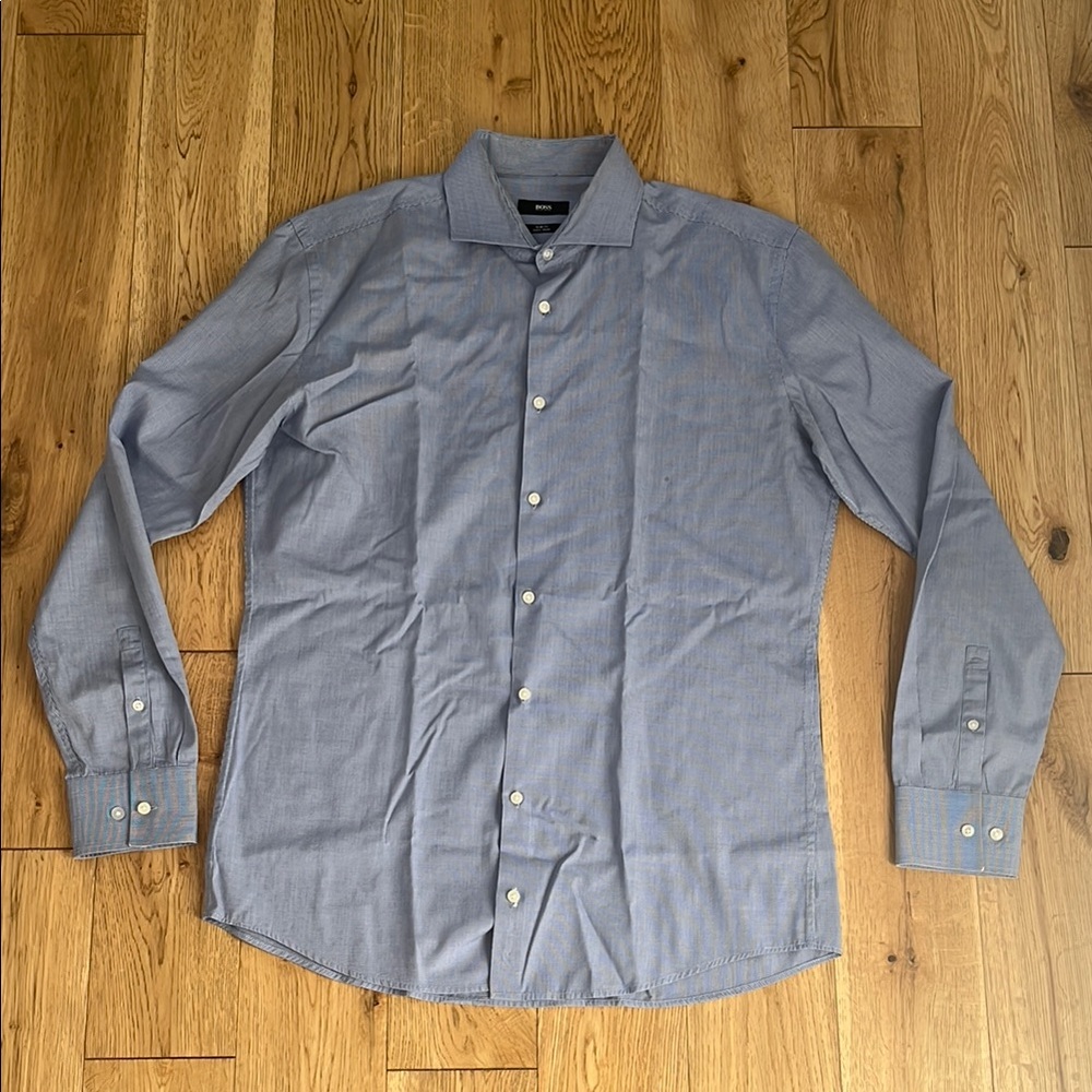 Hugo Boss Slim Fit Blue Button Down